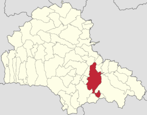 Location in Brașov County