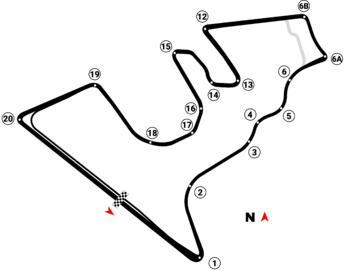 COTA NASCAR Layout