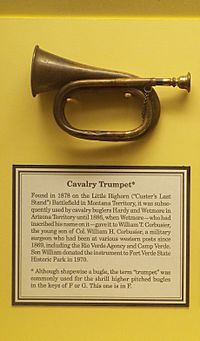 Camp Verde-Fort Camp Verde-Custers Last Stand Calvary Trumpet-1878-2