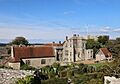 Carisbrooke castle buildings 2023