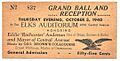 Central Avenue Mayor ticket 1940