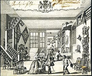 Christopher Gibson's upholstery shop (trade card)