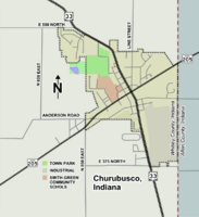 City limits as of 2010 annexation.