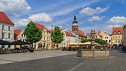 Cottbus Altmarkt (old market square).