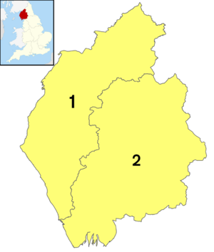 Cumbria numbered districts 2023