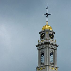Cupola of Waterbury City Hall designed by Cass Gilbert