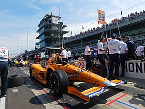 Dallara DW12 (Fernando Alonso) 2017 Indianapolis 500
