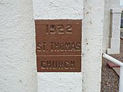 Fort Yuma, Cal-St. Thomas Indian Mission Catholic Church-1922-1