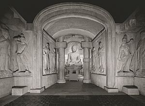 Front view of Seokguram from front chamber