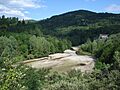 Gardon d'Alès near Sainte-Cécile-d'Andorge (Gard, Fr)