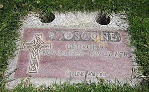 George Moscone grave