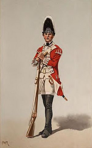 Grenadier, 40th Foot, 1767