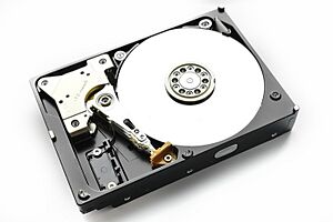 Hard disk drive platter, Western Digital Caviar 250Gb WD2500AAKS