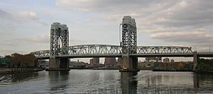 Harlem River Lift Bridge Triboro jeh