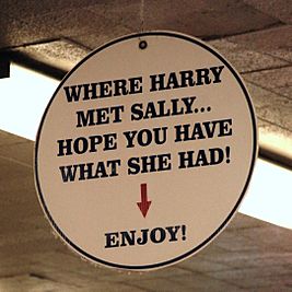Harry und Sally bei Katz' Deli