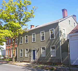 Houses on Clinton Avenue, Kingston, NY