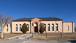 Hudspeth County Courthouse in Sierra Blanca