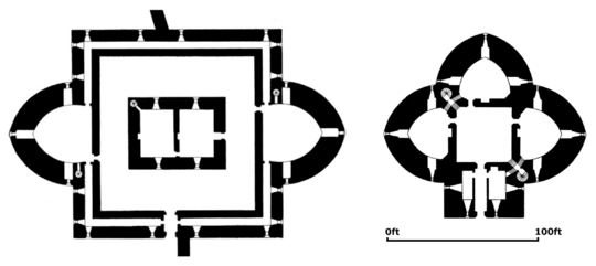 Hull Castle and Blockhouse combined plans