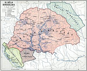 Hungary, Croatia, Bosnia and Galicia in the 12th century