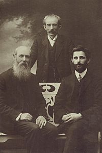 John Daly, Tom Clarke and Seán Mac Diarmada, circa 1900s (cropped)