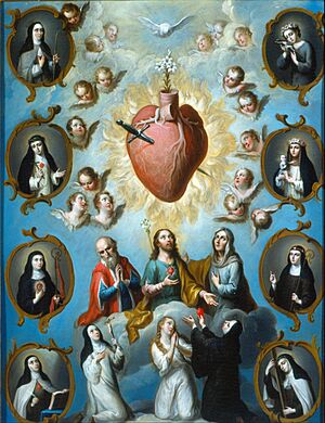 Juan Patricio Morlete Ruiz - The Heart of Mary - Google Art Project