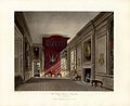 King's Presence Chamber, St James's Palace, from Pyne's Royal Residences, 1819 - panteek py109-341