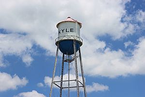 Kyle Texas Water Tower