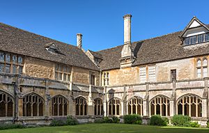 Lacock Abbey Courtyard, Wiltshire, UK - Diliff