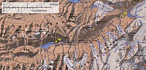 Lake Vanda map