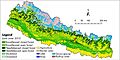 Land cover map of Nepal using Landsat 30 m (2010) data