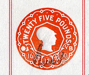 Legal stamp – £25