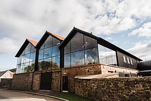 Lindores Abbey Distillery opened in 2017