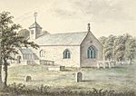 Llangedwyn church, 1795