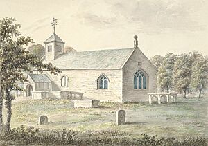 Llangedwyn church, 1795