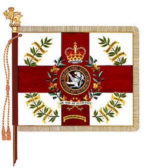 Lorne Scots regimental colour