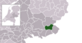Map - NL - Municipality code 1586 (2009)