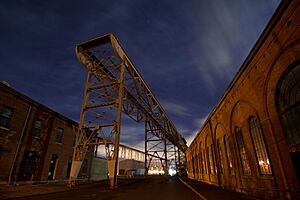 Mare Island Shipyard at Night 2