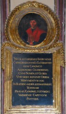 Nicolaus Copernicus epitaph