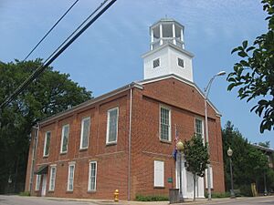 Old Newburgh Presbyterian Church, front and southern side