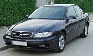 Opel Omega II 2.2i Facelift front 20100509
