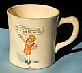 Ovaltine Cup - Little Orphan Annie and her dog Sandy