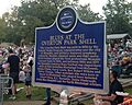 Overton Park Shell Blues Trail Marker