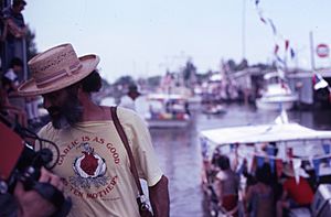 Parade boats, Delacroix, Louisiana, 1981 - Les Blank