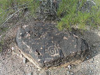Phoenix-Deer Valley Rock Art Center- Petroglyph - 1