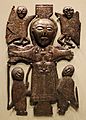 Placca della crocifissione, in bronzo, da st. john's rinnagan, contea di roscommon, viii secolo