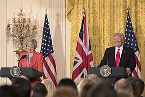 President Donald Trump and PM Theresa May Joint Press Conference, January 27, 2017