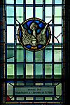 Roman Catholic Chapel, Yeo Hall, Royal Military College of Canada, Marguerite et Edouard de B. Panet dove.jpg