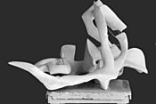 Sarah Jackson, Pterodactyl, plaster, 1952