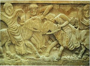 Stèle du martyr de saint Dagobert