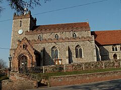St. John the Baptist church, Pebmarsh, Essex - geograph.org.uk - 137334.jpg